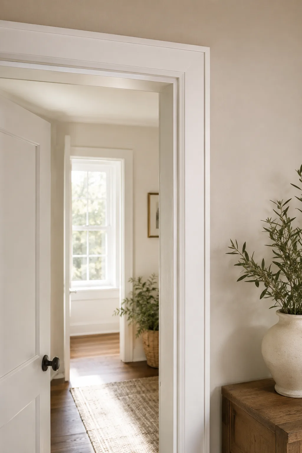 Built-up door casing